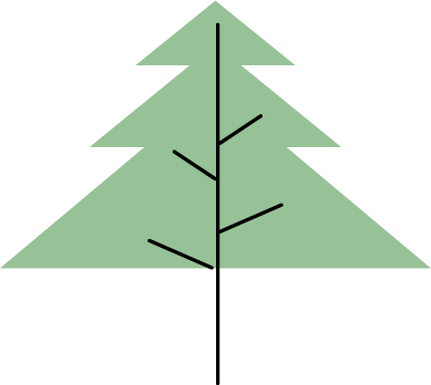 pine tree graphic